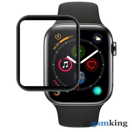 Tempered Glass 3D Full Cover for Watch 7 41mm Black