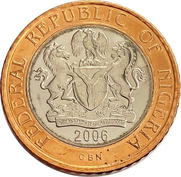 2 найры 2006 Нигерия