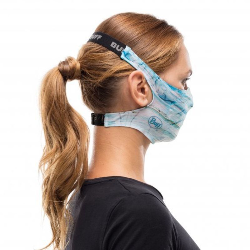 Маска защитная Buff Mask Makrana Sky Blue Фото 3