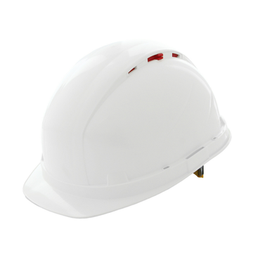 Каска защитная РОСОМЗ "RFI-3 BIOT" RAPID с храповиком (белый)
