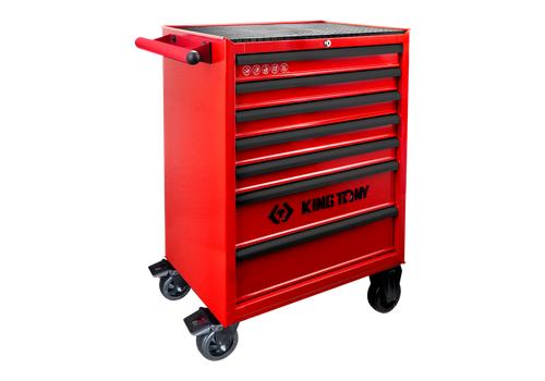 KING TONY (87434-7U) Тележка инструментальная, 7 выдвижных ящиков, "CLASSIС"