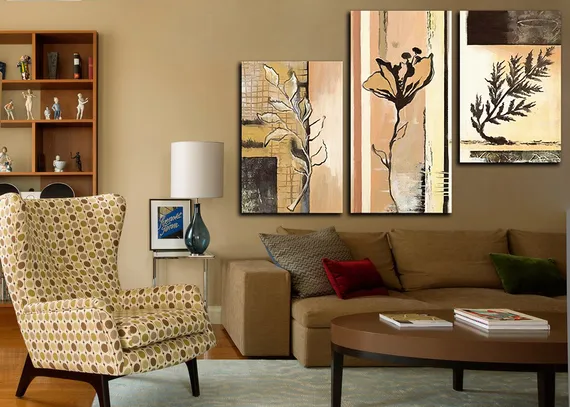 Модульная картина "Осенний монохром"