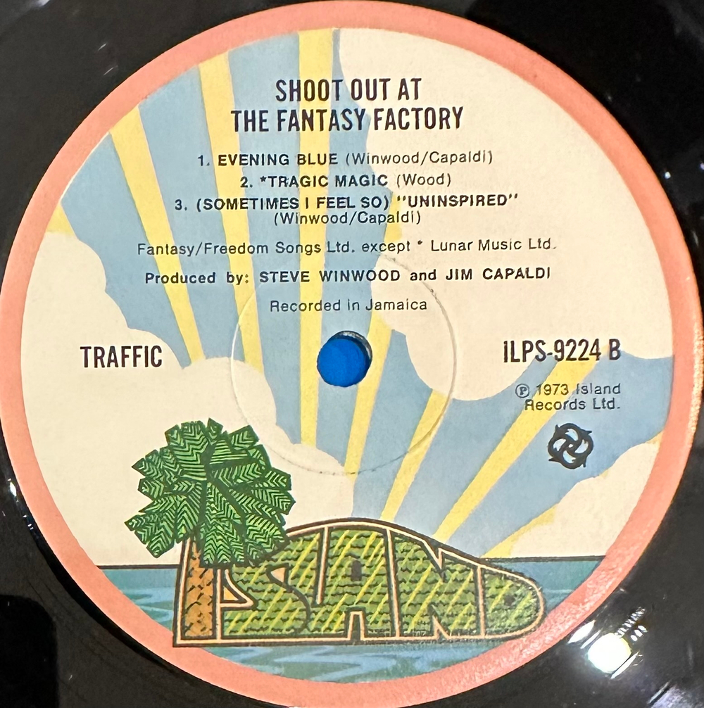 Traffic- Shoot Out At The Fantasy Factory (Англия 1973г.)