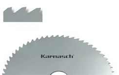 Фреза отрезная Karnasch HSS с A-зубьями, 20×0,2×5 мм, Z=80 A, DIN 1837A, арт. 5.5000.020.020