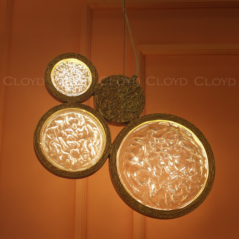 Подвесной светильник Cloyd MANOA-A P3 / латунь (арт.11243)