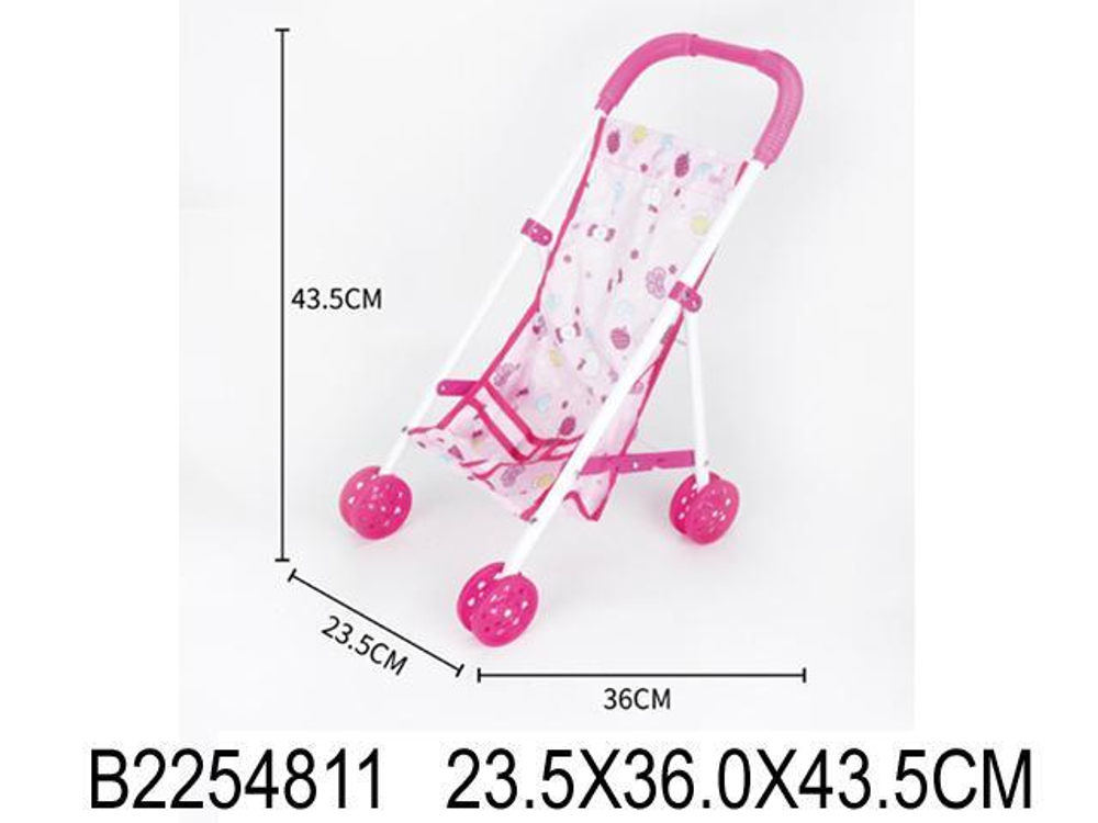 Коляска для кукол сидячая, пакет D869-2