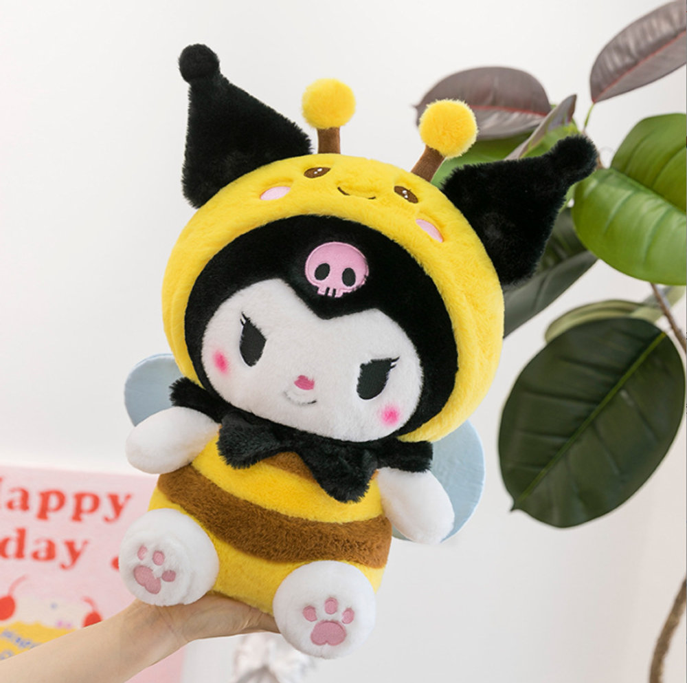 Мягкая игрушка &quot;Kuromi the Bee&quot;, 35 см