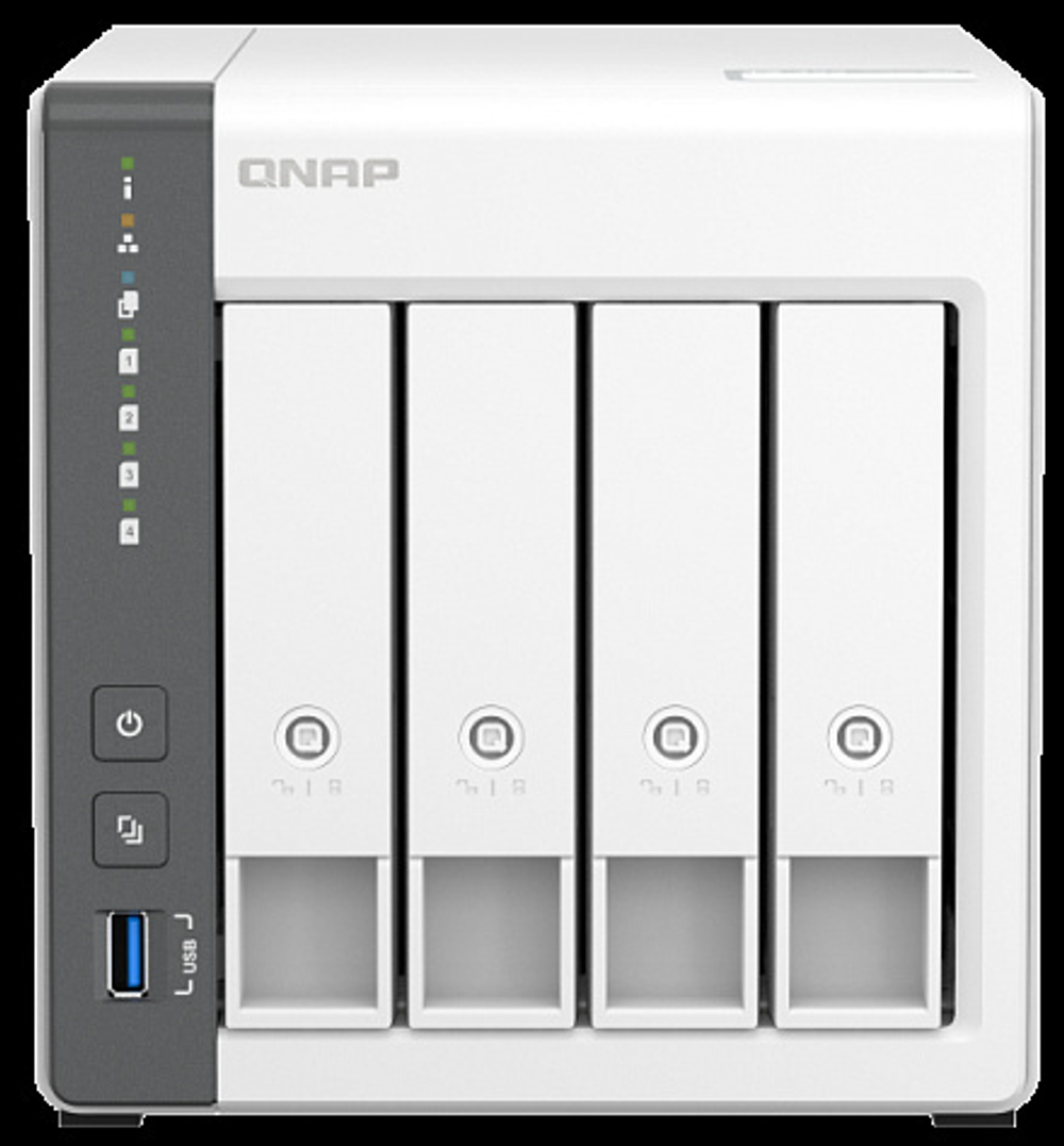 Сетевой RAID-накопитель QNAP  D4 (Rev. C)