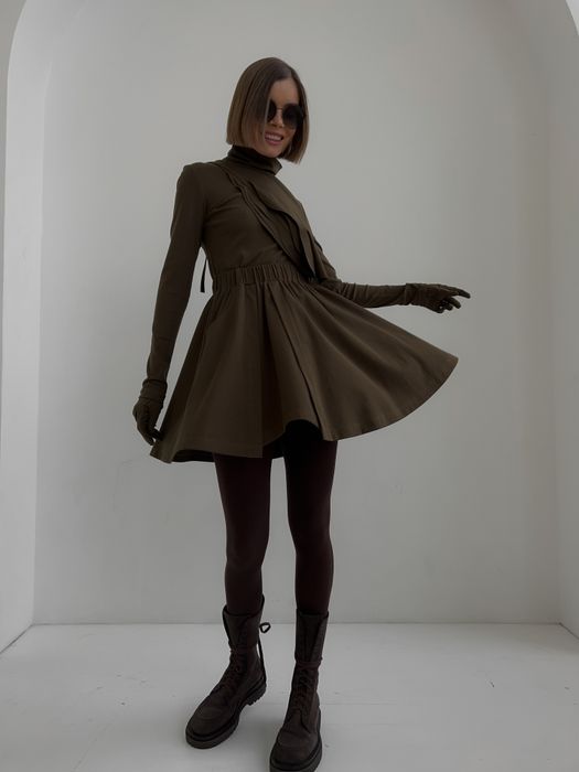 ЛОНГСЛИВ МАДДИ ОЛИВКОВЫЙ (Оливковый XS)