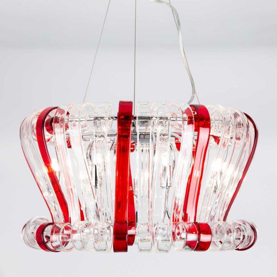 Подвесная люстра Citilux Volution Rosso EL326P09.2