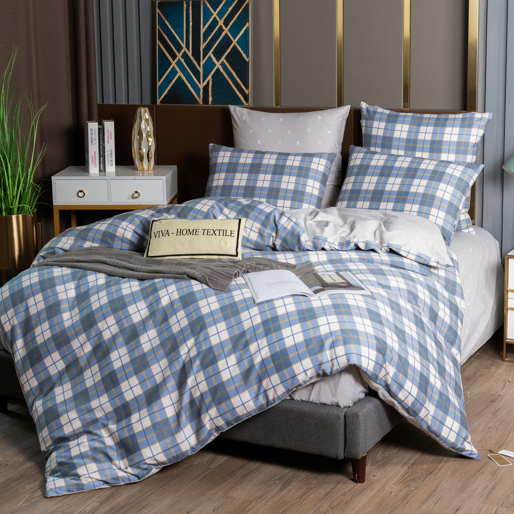 Комплект постельного белья Делюкс Сатин 100% хлопок L442