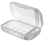 Мыльница закрытая Ария серая HM9017