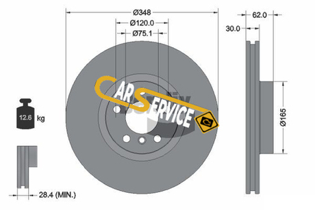 BENDIX Braking - BDS1243HC