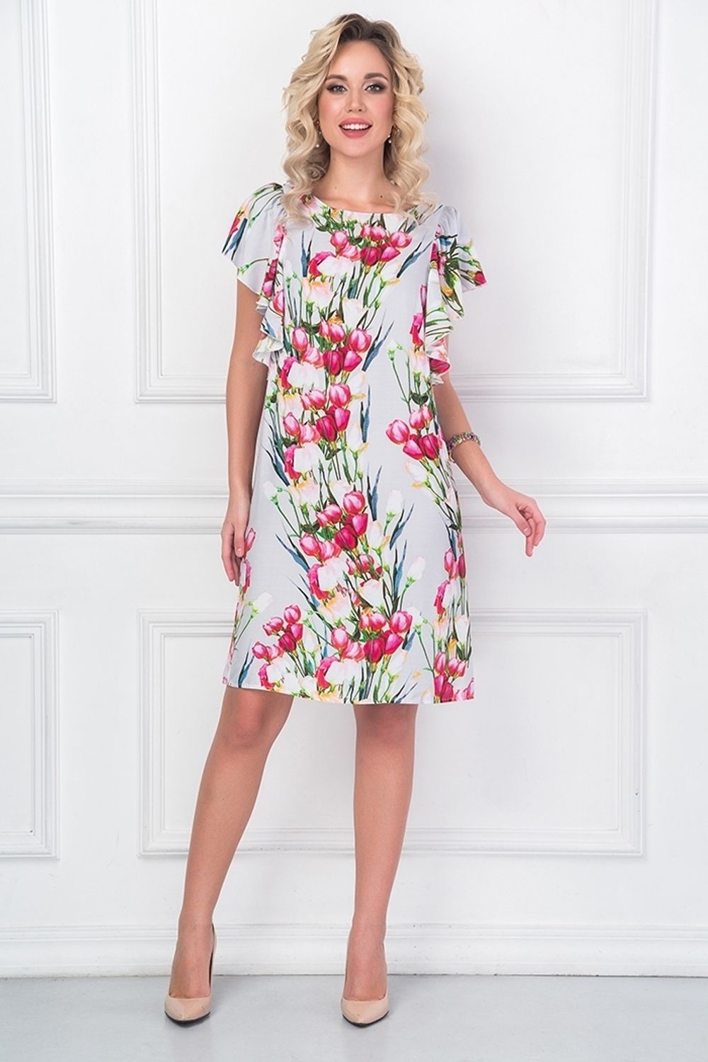 ПЛАТЬЕ ЛЕРИЧИ (ФЛОВЕРС) Bellovera (Акция)