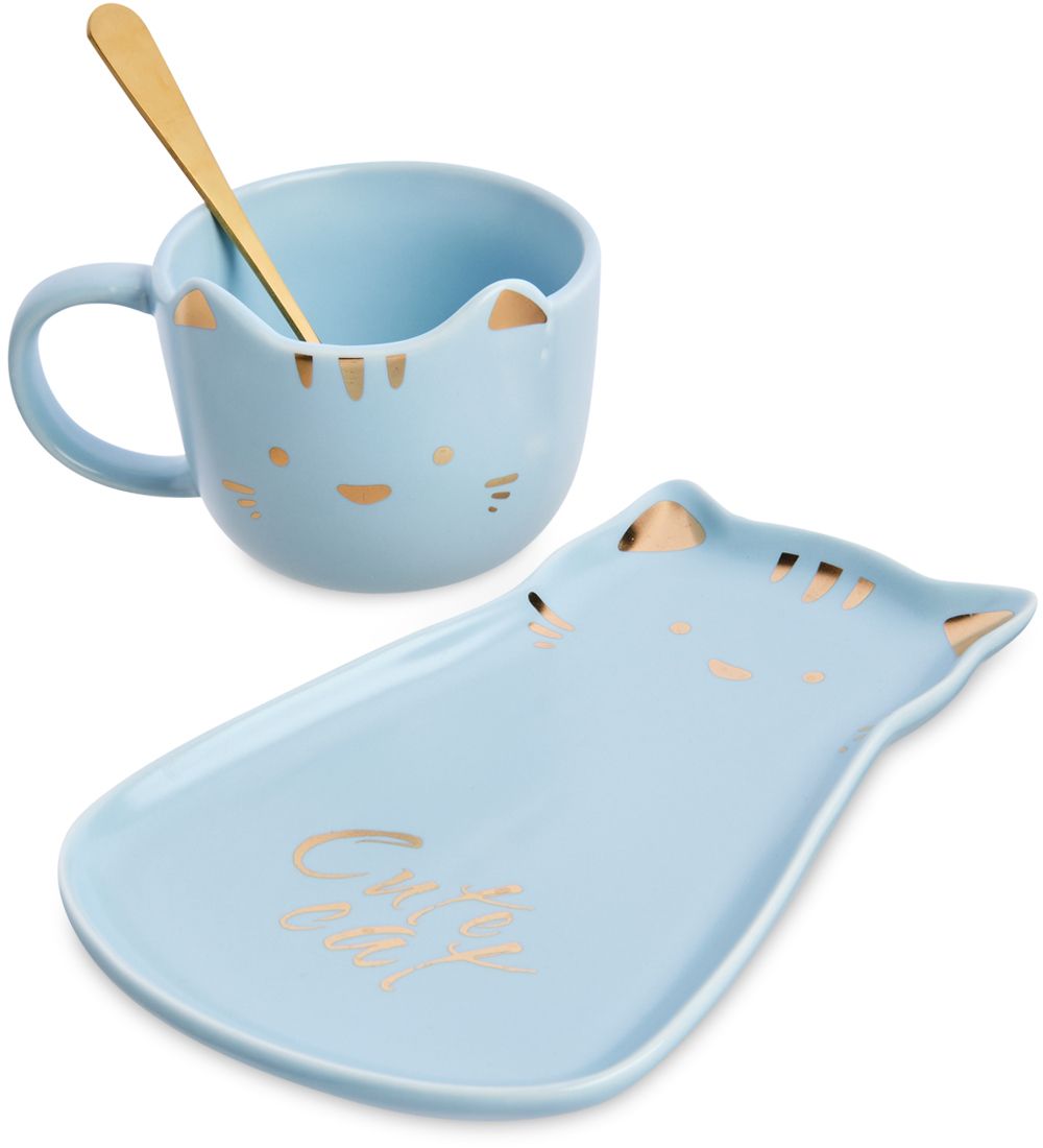 MUG-401/2 Чайная пара «Милый котик»