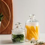 Банка для сыпучих продуктов, с крышкой, 920 мл, стекло, PASABAHCE "ЧЕШНИ", фирменная подарочная упаковка, 97560