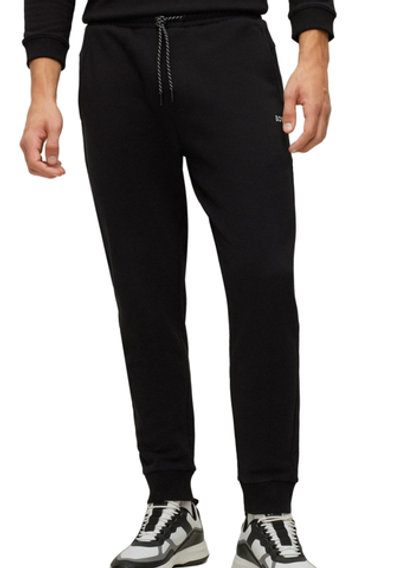 Мужские штаны теннисные BOSS x Matteo Berrettini Hadiko Jersey Trousers - black
