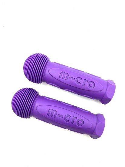 Резиновые ручки сиреневые