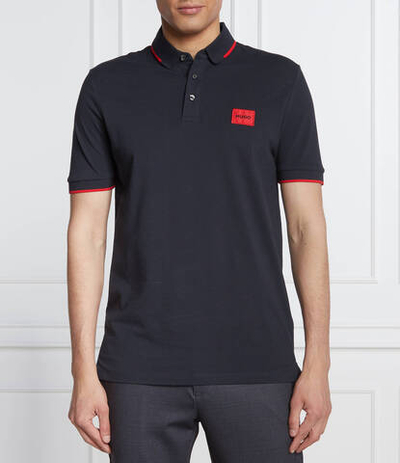 поло deresino HUGO - темно-синий(50467384)