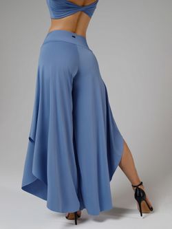Palazzo Dance Trousers Tulip,Blue