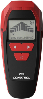 Детектор CONDTROL WALL set+ max глубина об.меди,дерева,проводки,стали 38мм (3-12-015)