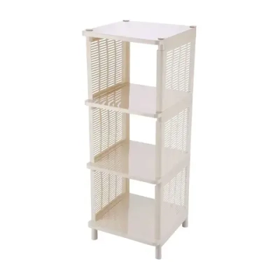 Этажерка универсальная Лайт 4-х секцион. (сл.кость) (комплект 2 шт)