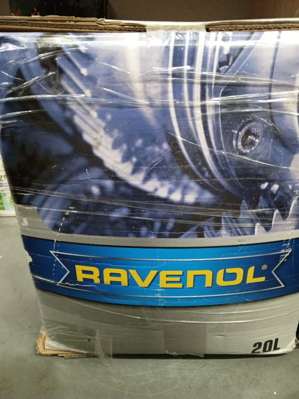 Антифриз Ravenol красно-лиловый OTC Premix C12+ (-40°) 20 кг экобокс_Уценка_порвана упаковка