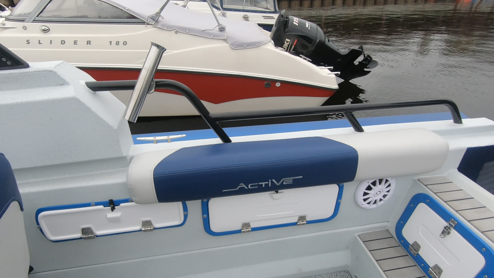 Алюминиевый катер BERKUT Active DC