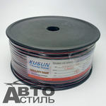 Провод двойной 2х1,00мм красно-черный ,100м NTS Kusun PROV-1MM-100M