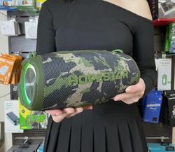 Беспроводная колонка Hopestar H53, световые эффекты, влагозащищенный корпус, поддержка microSD, 35 Вт, military
