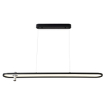 Подвесной светодиодный светильник Crystal Lux CONTOUR SP45W LED BLACK