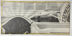 Винтажная виниловая пластинка LP Jefferson Airplane Early Flight (UK 1974)