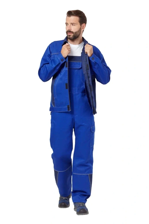 Костюм "Страйк 2" василек/т. синий (р. 44-46/182-188)