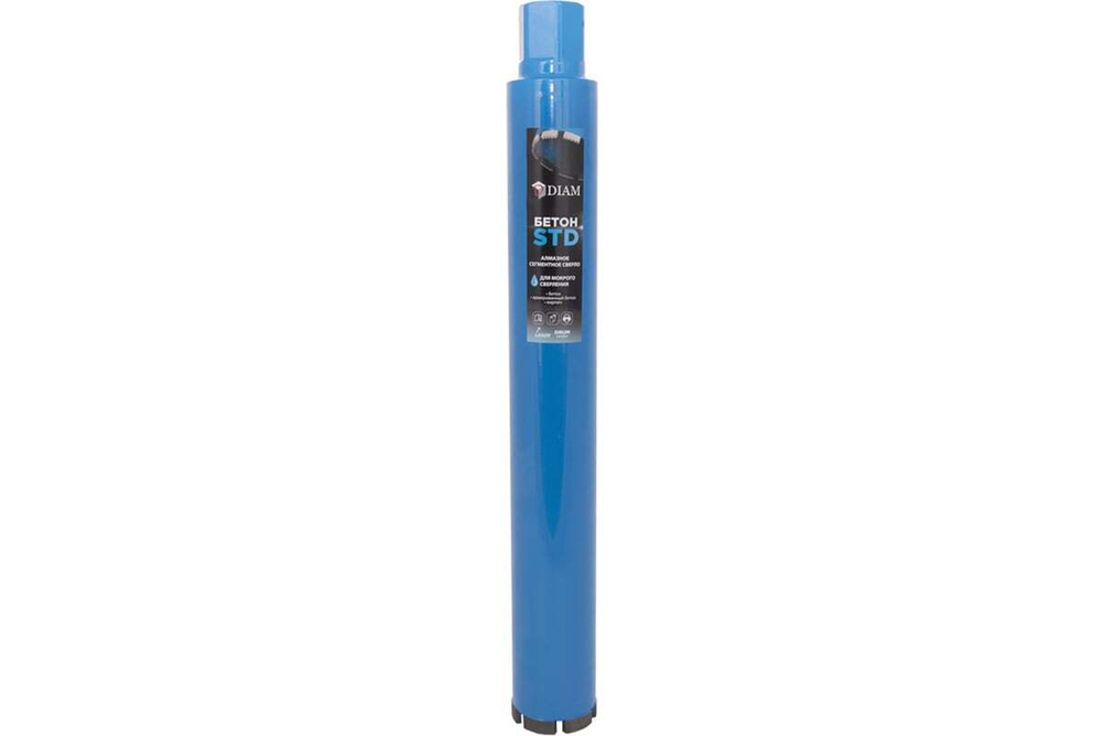 Сверло алмазное DIAM САМС 62x450х6х1,1/4UNC Бетон STD (бетон) 310113