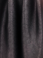 Ткань портьерная блэкаут лен двухсторонний черно-коричневый артикул 327750