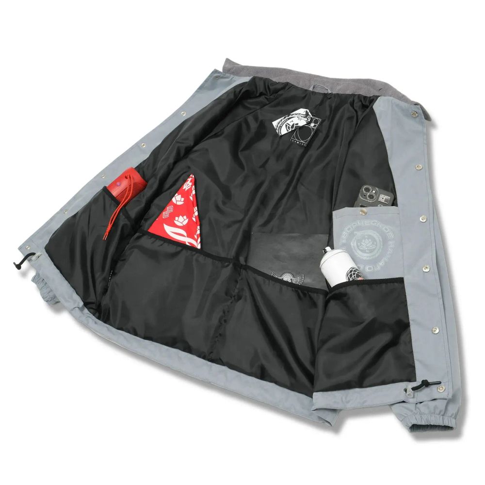 Куртка Сoach Тандем Тэндай TT 2.0. серо-голубой