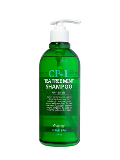 [ESTHETIC HOUSE] Шампунь для волос УСПОКАИВАЮЩИЙ CP-1 Tea Tree Mint Shampoo, 500мл