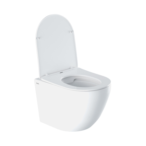 Унитаз подвесной безободковый IDDIS BLARNSEi25 "Blanko" сиденье дюропласт, микролифт