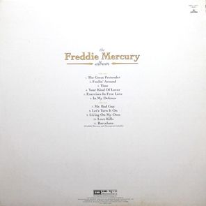 Freddie Mercury / The Freddie Mercury Album (LP)