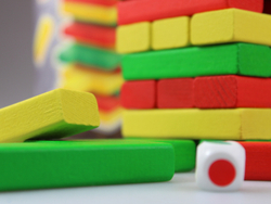 Игра для детей и взрослых Башня "Брусок"