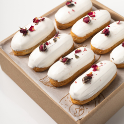 Набор Ванильных мини-эклеров 8 шт