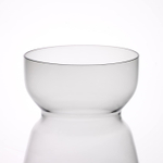 Ваза IKEA OMTANKSAM (ОМТЭНКСАМ), Светло-серый, 18 см