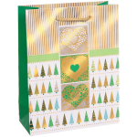 Пакет подарочный «Зимняя нежность» 18*23*8 см, микс