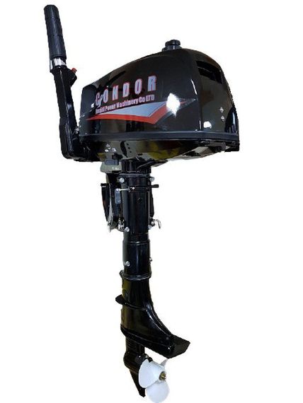 Лодочный мотор Condor T6HS 6 л.с. двухтактный (без бака 12л)