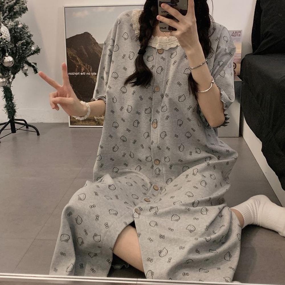 Пижамный халат