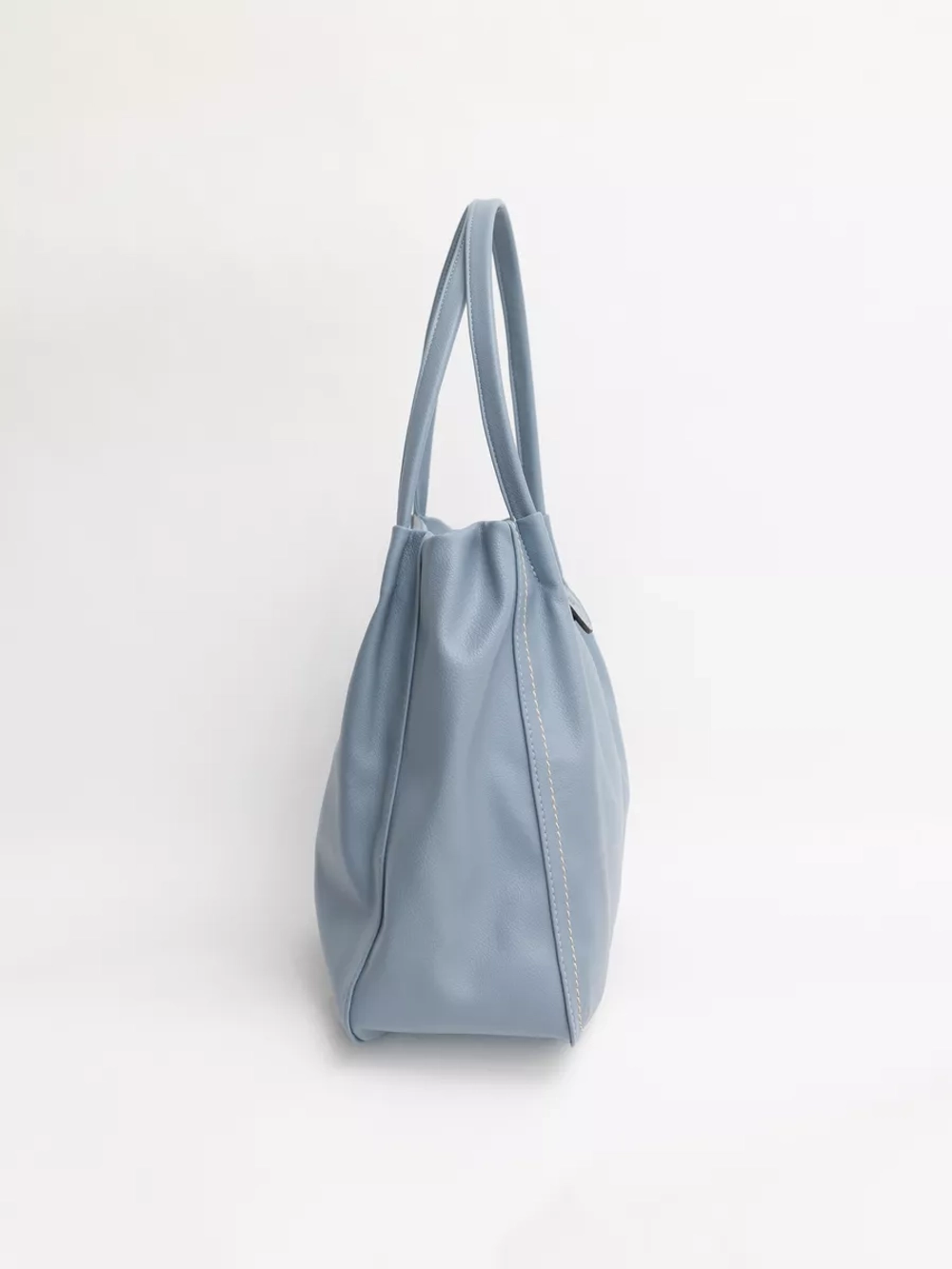 Сумка большая через плечо шоппер мешок