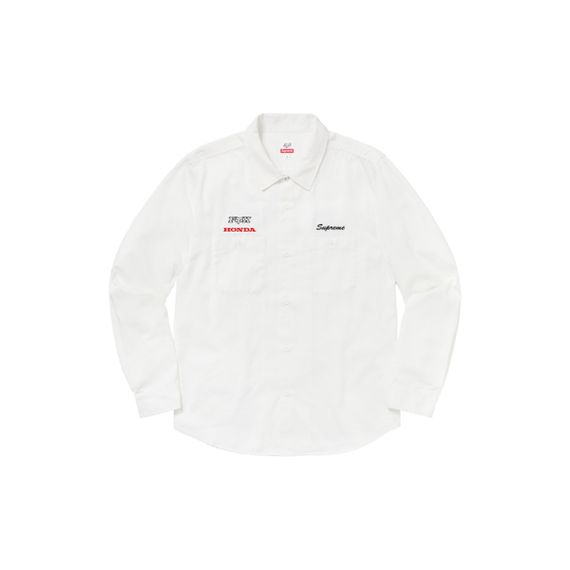 Supreme FW19 Week 6 x Honda x Fox Racing Work Shirt