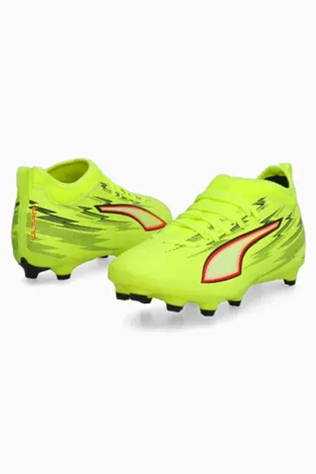 Бутсы Puma Ultra 6 Match FG/AG Junior - зеленый