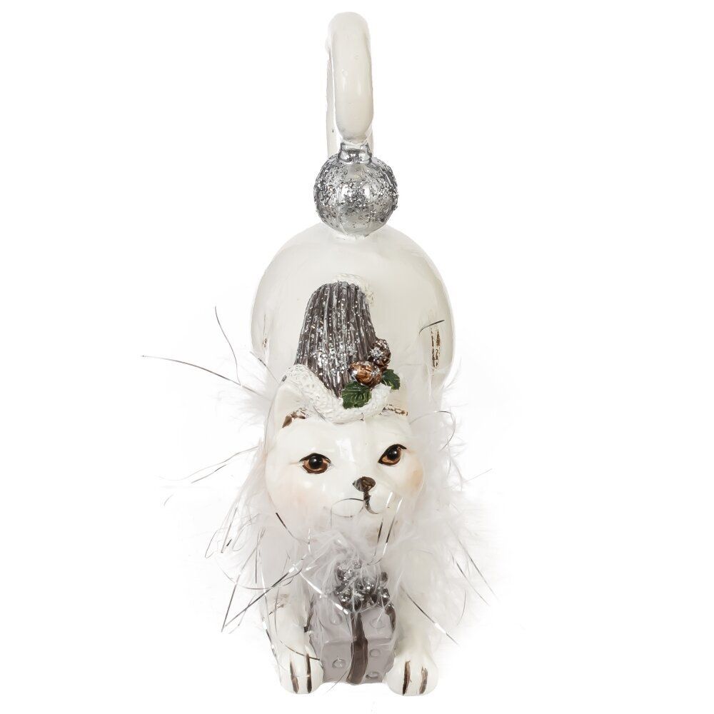 GAEM Фигурка декоративная "Кошка", L12 W5 H13 см, 2в.