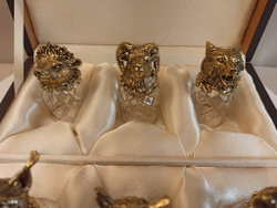 Стопки-перевертыши "Звери" №11, в наборе 6 шт.